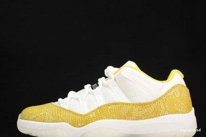 Hyperoad Low 11 Jordan Air Snakeskin” “Yellow 0922